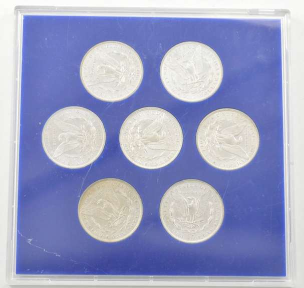 1883-1904-O Morgan Silver Dollars Coin Set Slabbed Littleton Coin Co