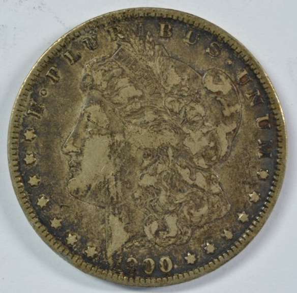 Sharp 1900-O/CC Morgan Silver Dollar. Scarce