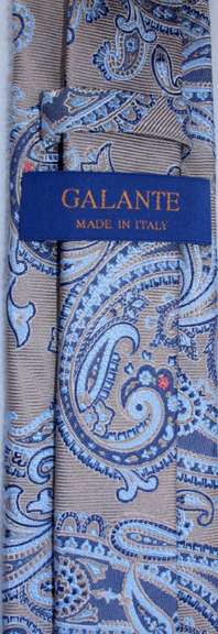 Fine Quality Italian Hand Made Silk Tie By Galante