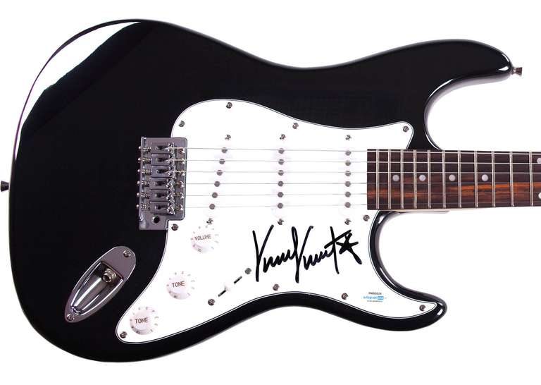 KISS Vinnie Vincent Autographed Guitar