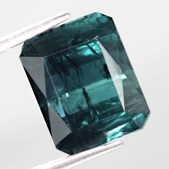 Large 5.08ct untreated blue indicolite Tourmaline