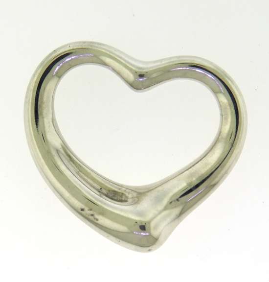 Tiffany & Co Large Open Heart Pendant