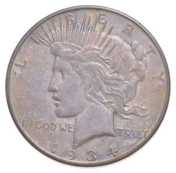 1934-D Peace Silver Dollar