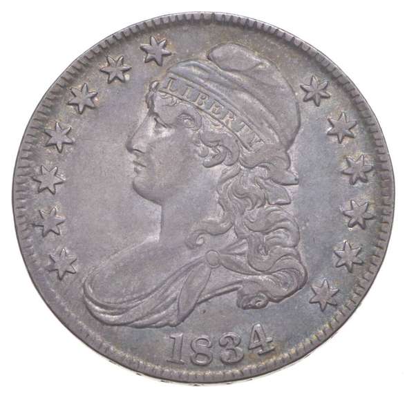 1834 Capped Bust Half Dollar