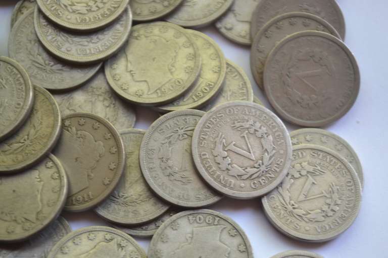 60 Full Rim V Nickels