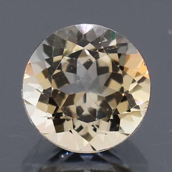 Exciting 3.76ct 9.1mm Imperial Topaz solitaire