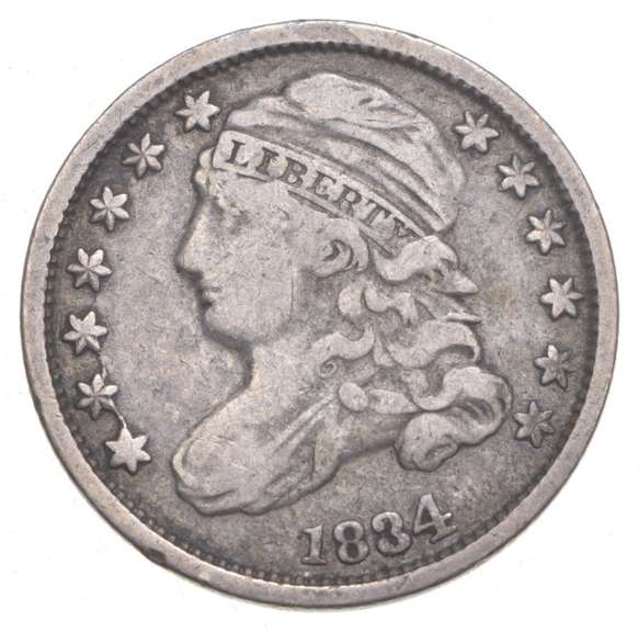 1834 Capped Bust Dime