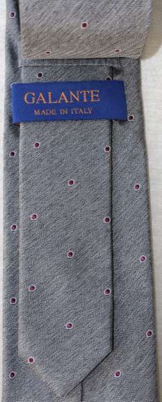 Fine Quality Italian Hand Made Silk Tie By Galante