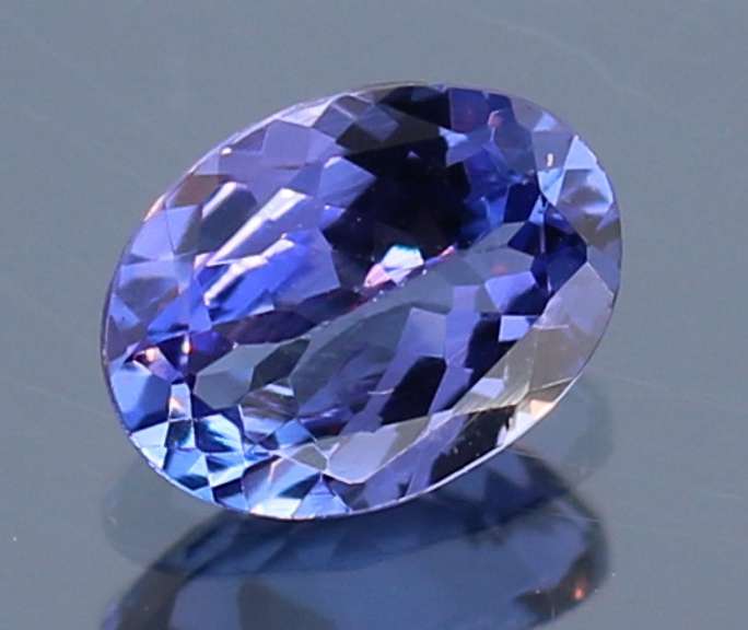 Vivid 1.20ct violet blue Tanzanite