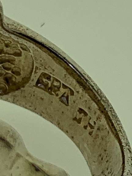 Sterling Silver Wide Wave Ring