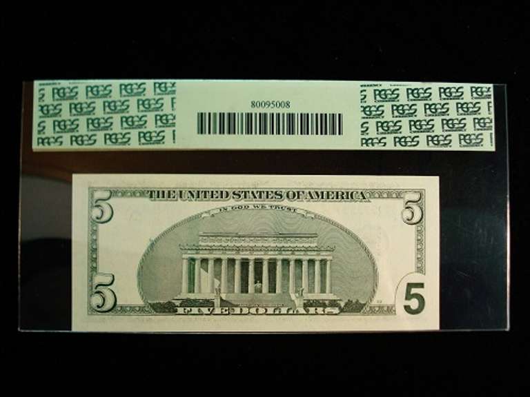 Gem Crisp 2003 $5 Star Replacement Note San Francisco PCGS 68 PPQ!