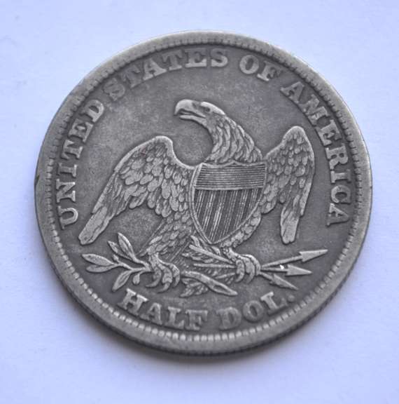 Sharp 1838 Bust Half Dollar