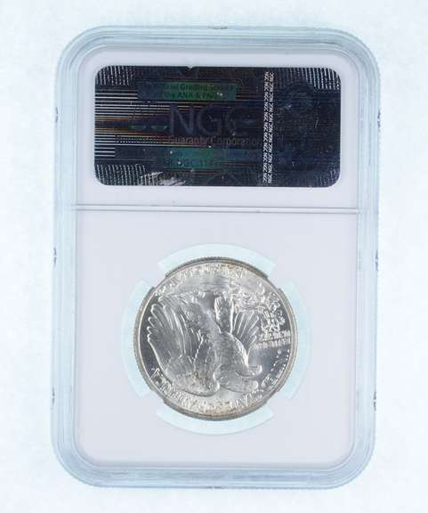 MS65 1945 Walking Liberty Half Dollar - Graded NGC