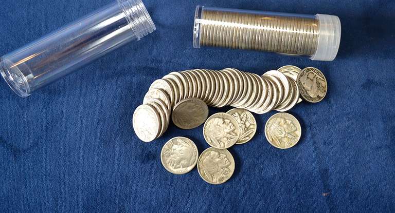 Lot of 80 Full Date Partial Horn  Buffalo Nickels