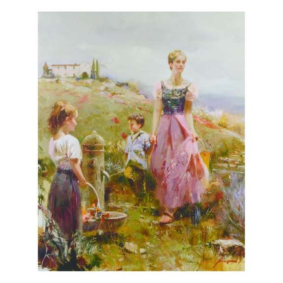 The Fountain of Life by Pino (1939-2010)