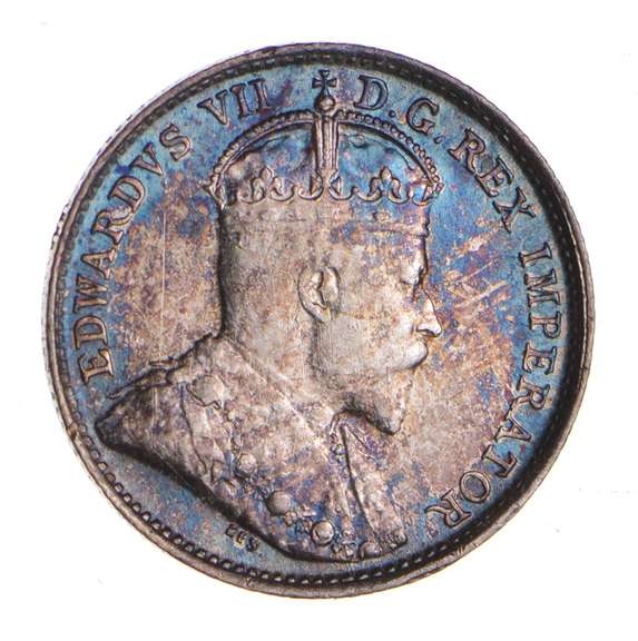 1903 Canada 5 Cents - Toned - Choice