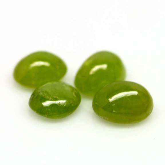 Mirror luster 9.15ct Sphene cabochon set