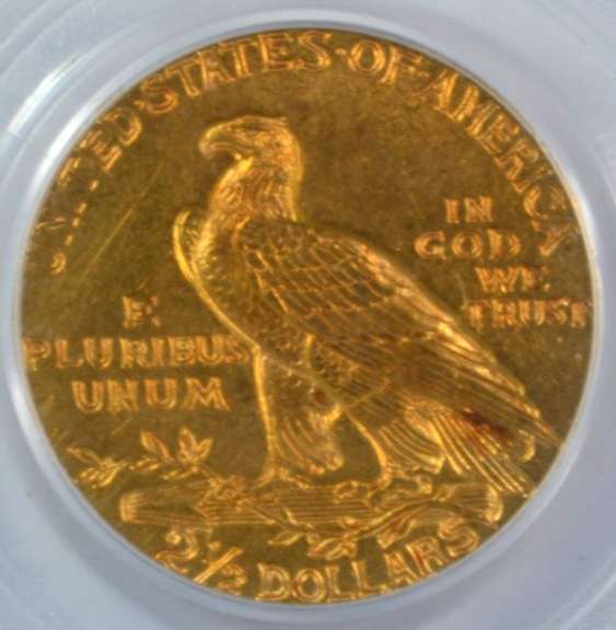 Gorgeous 1926 $2.50 Indian Gold Piece. PCGS AU58 CAC