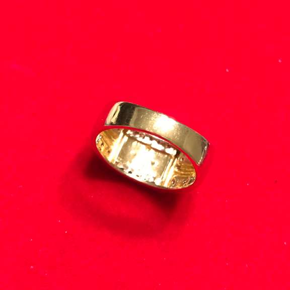 MEN’S 10K GOLD AND DIAMOND “DAD” RING