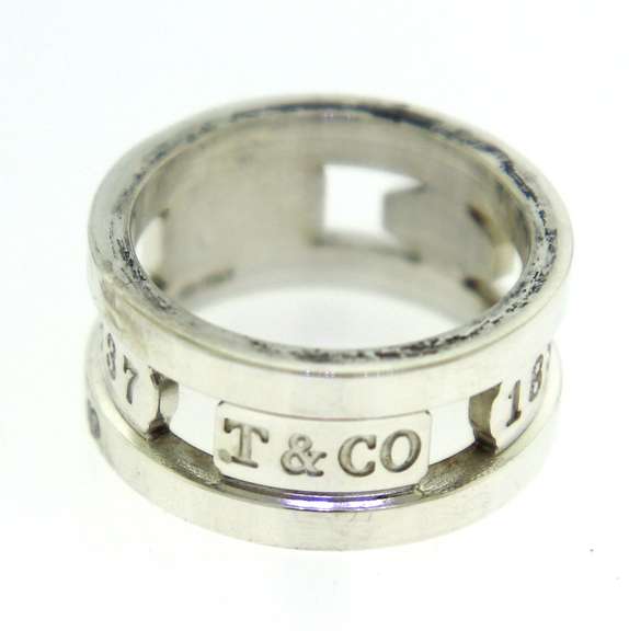 Retired Tiffany Cutout 1837 Wide Band