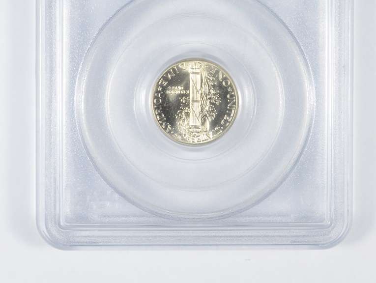 MS67 FB 1940-D Mercury Silver Dime - CAC - Graded PCGS