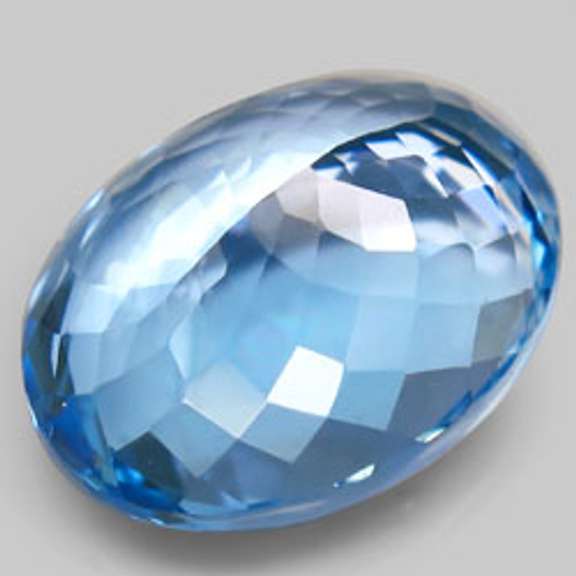 Impressive 25.44ct top Swiss blue Topaz