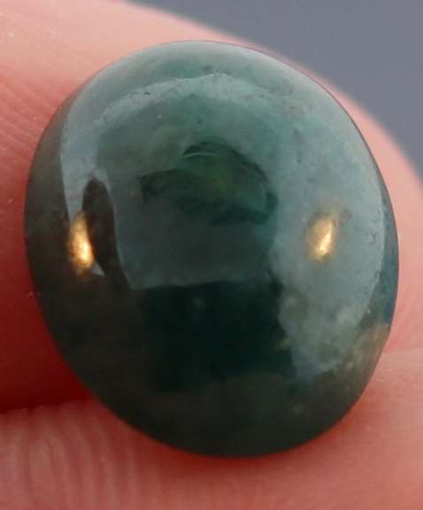 Glowing 5.89ct pine green untreated Grandidierite