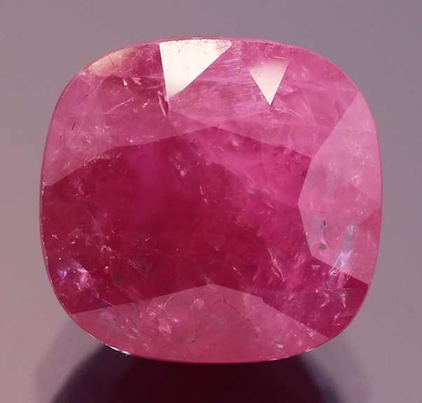 Reddish pink UNHEATED 7.88ct Winza Ruby