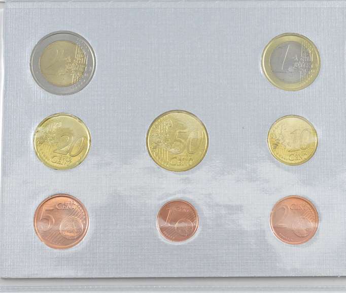 2003 Vatican City Pope Giovanni Paolo II 8 Coin Commemorative Set