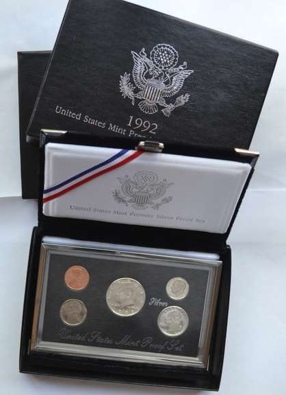 1992 & 2 X 1998 Premier Silver  Proof Sets