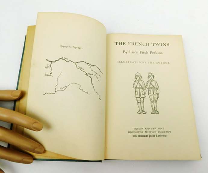 1918 The French Twins Patriotic War Book for Children