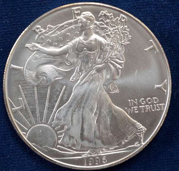 1996 BU Silver Eagle Key Date