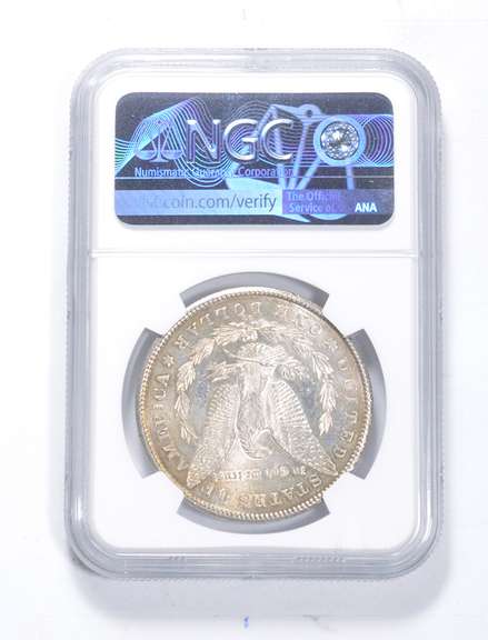 MS62 1878-CC Morgan Silver Dollar - Graded NGC