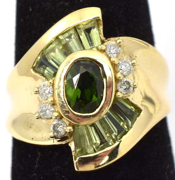 Incredible Emerald & Diamond Ring