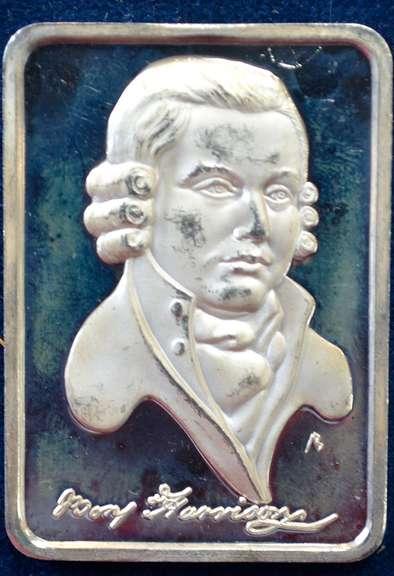 Fathers of the Democracy 1 OZ Silver Bar