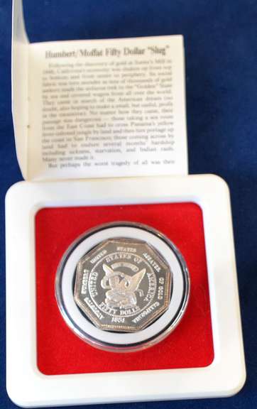 1 OZ Silver Humboldt Slug