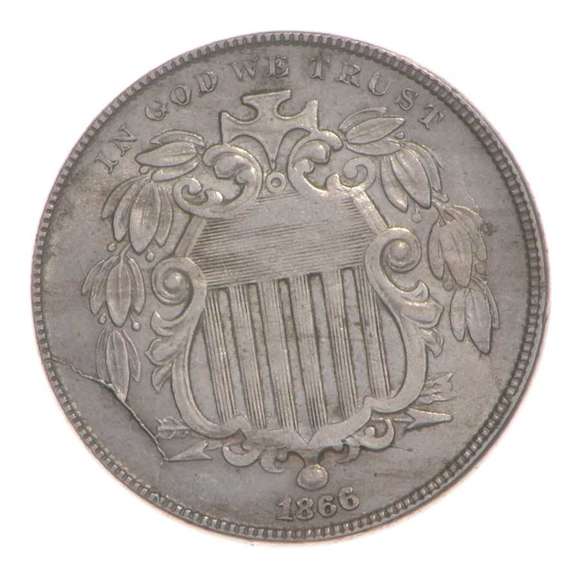 1866 Shield Nickel