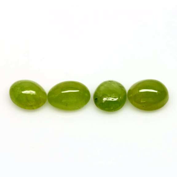Mirror luster 9.15ct Sphene cabochon set