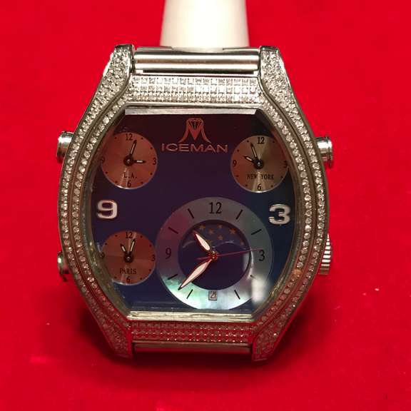 MEN’S ICEMAN DIAMOND WATCH