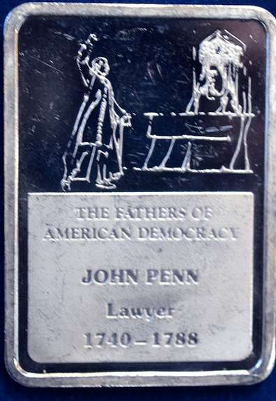 Fathers of the Democracy 1 OZ Silver Bar