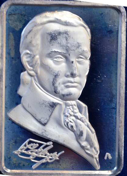 Fathers of the Democracy 1 OZ Silver Bar