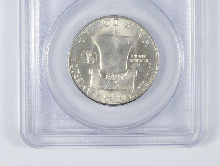 MS65 FBL 1950-D Franklin Half Dollar - Graded PCGS - TONED