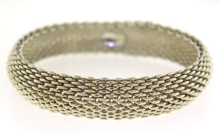 Tiffany & Co Somerset Mesh Chain Bracelet