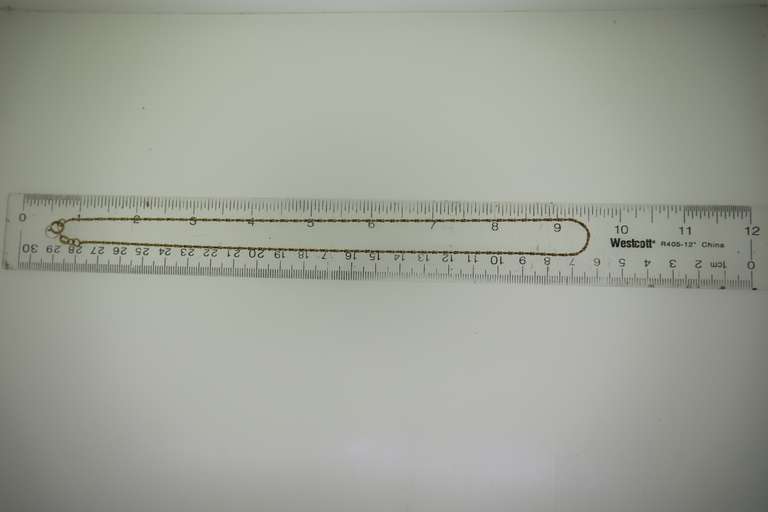 3.6 Gram 14K Gold Chain