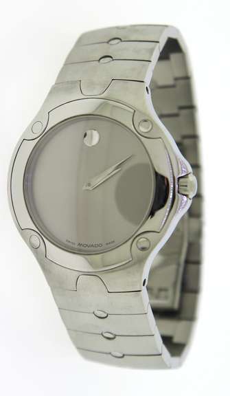Movado Se Museum Silver Dial Watch