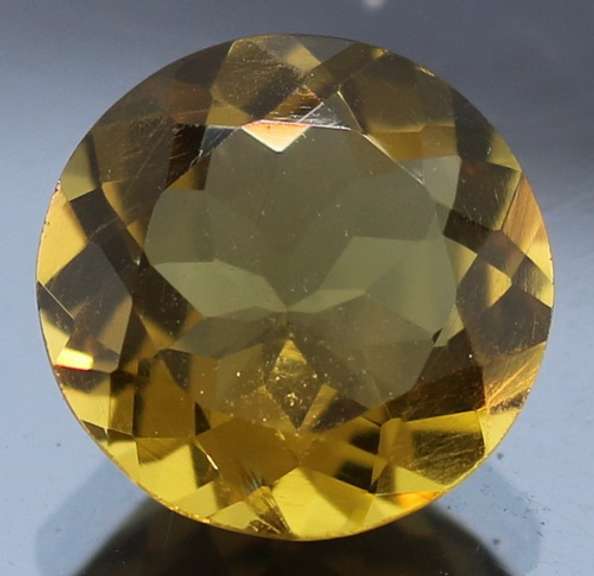 Glittering 5.26ct unheated Citrine solitaire