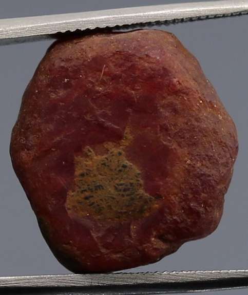 Unheated 14.93ct collectors uncut Brazilian Ruby