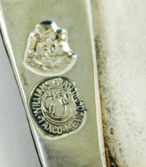 Early William Spratling Sterling Shell Dragonfly Pin