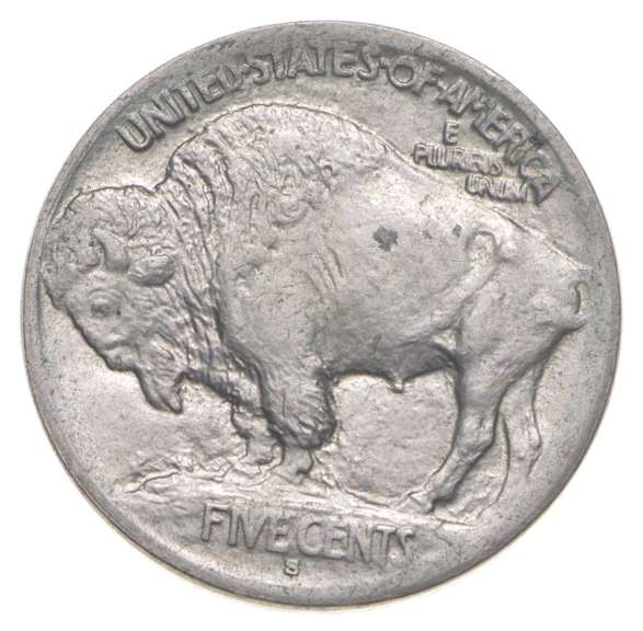 1913-S Indian Head Buffalo Nickel
