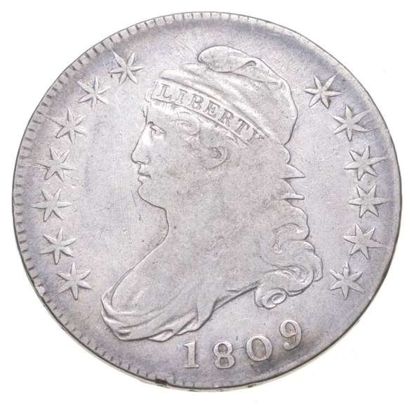 1809 Capped Bust Half Dollar